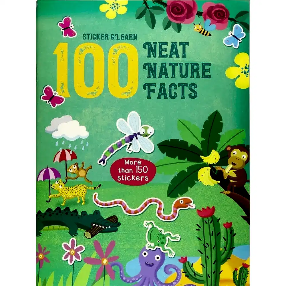 100 Facts Sticker and Learn: Neat Nature Facts