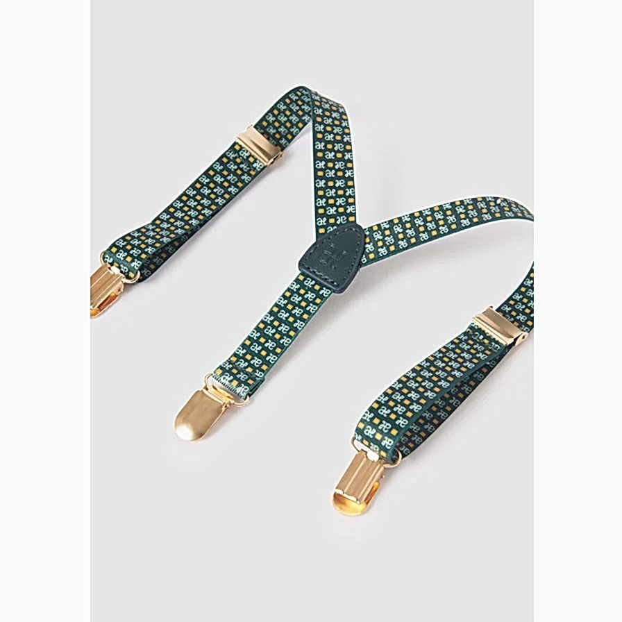 Abel Lula Erkek Bebek Pantolon Askısı Yeşil