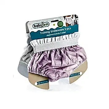 BabyJem Alıştırma Külodu 2li Kutulu Pembe