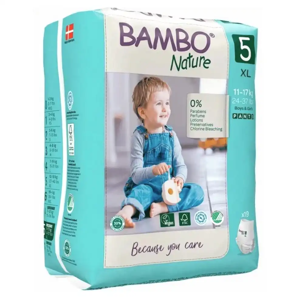 Bambo Nature No : 5 Külot Bez 12-20 kg (19 adet) STD