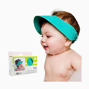 Bblüv Kap Silikon Şampuan Siperi Mavi
