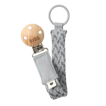 Bibs Paci Braid Cloud - Iron Emzik Askısı