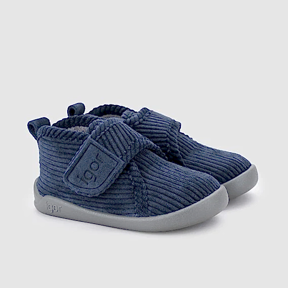 İgor Çocuk Ev Ayakkabısı Homie Pana - Navy Lacivert