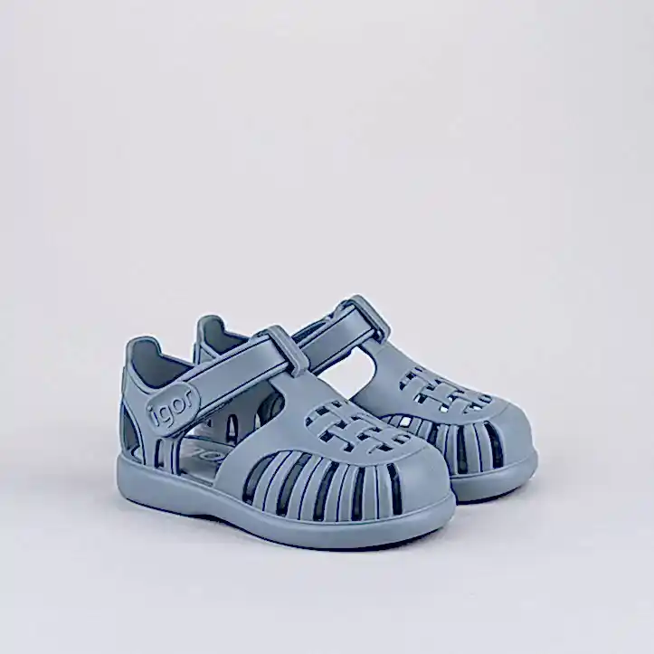 İgor Yazlık Çocuk Sandaleti Tobby Solid - Ocean Mavi