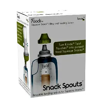 Kiinde Snack Spout-Emme Aparatı 2 Adet STD