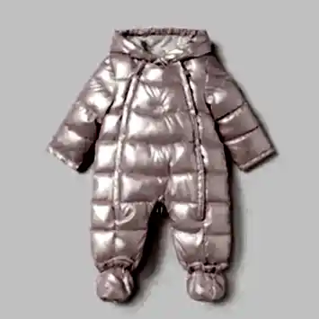 Mayoral Kışlık Bebek Astronot Kar Tulumu Pembe