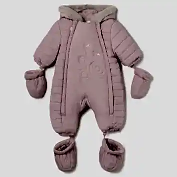 Mayoral Kışlık Bebek Astronot Kar Tulumu Pembe