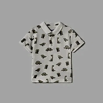 Mayoral Yazlık Erkek Bebek Polo Kısa Kol Bluz Ekru