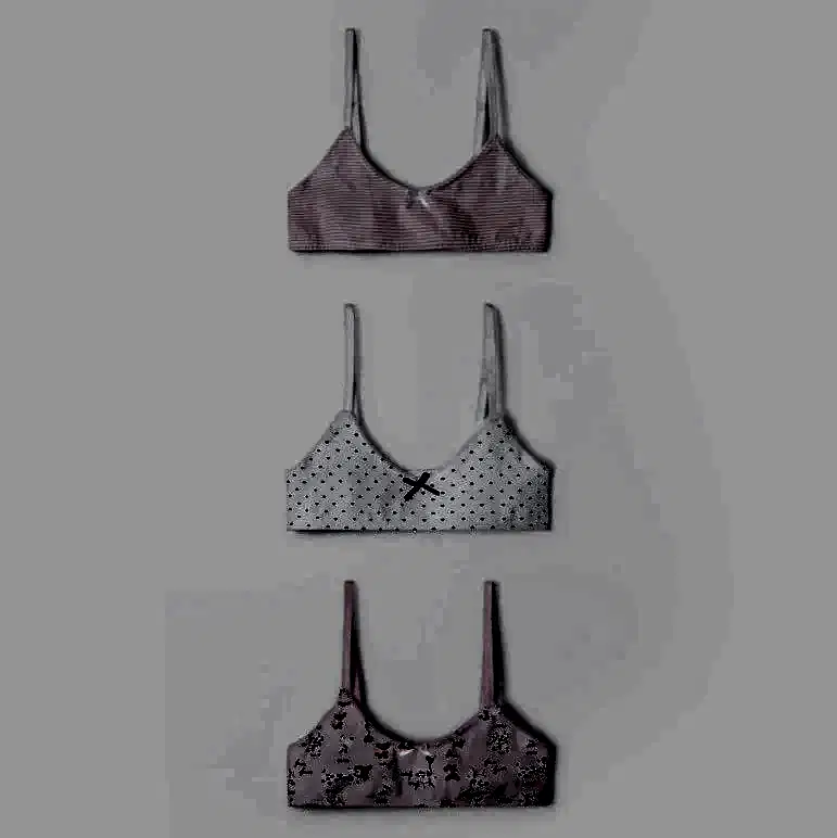 Mayoral Yazlık Kız Bras - Sütyen 3'lü Set Pembe