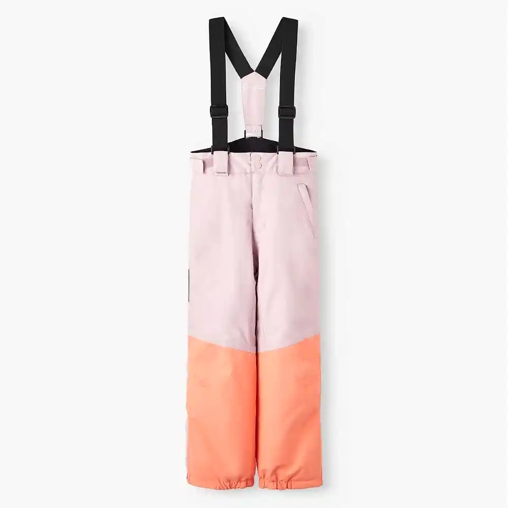 Name It Kışlık Kız Çocuk Askılı Kar Pantolonu Somon