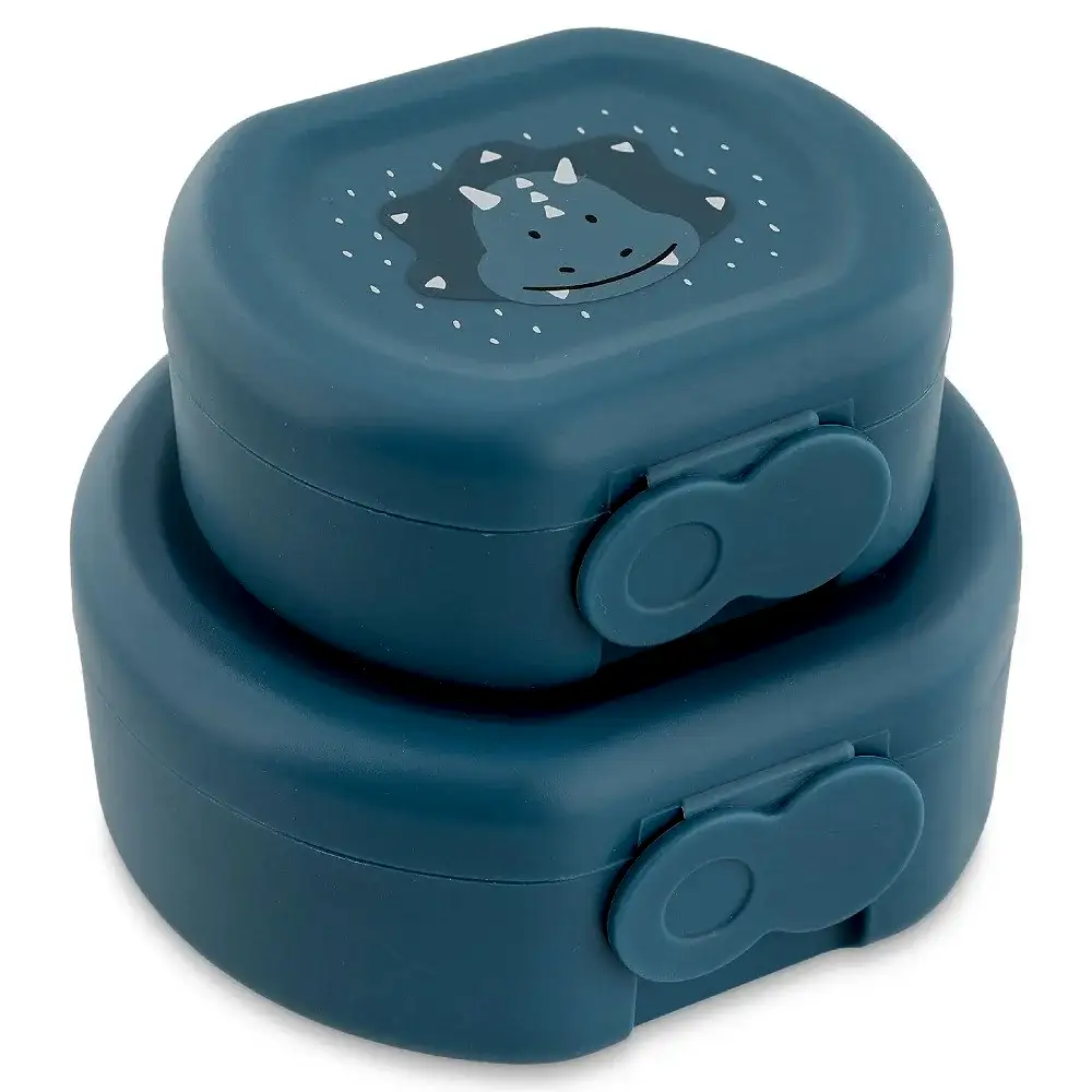 Trixie Mr.Triceratops 2'li Klipsli Atıştırmalık Kutusu