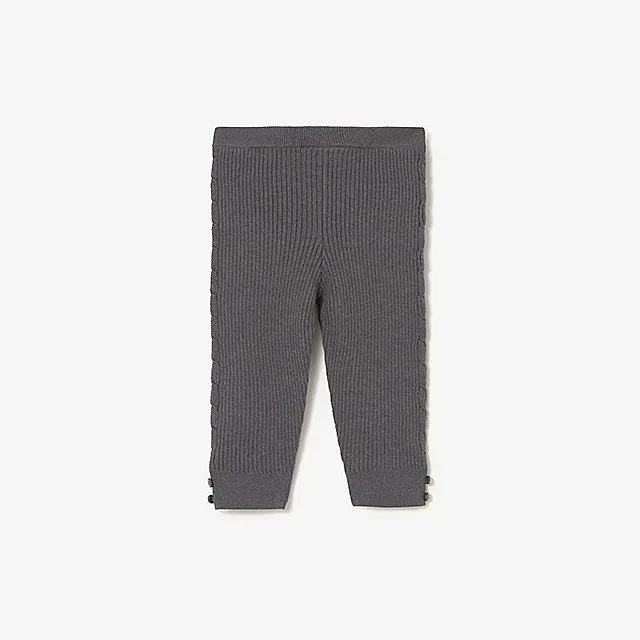 Mayoral Kışlık Kız Bebek Örme Triko Tayt Pantolon Gri