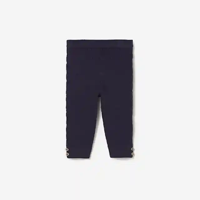 Mayoral Kışlık Kız Bebek Örme Triko Tayt Pantolon Lacivert