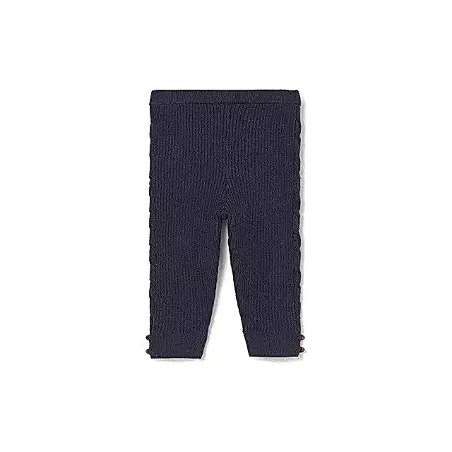 Mayoral Kışlık Kız Bebek Örme Triko Tayt Pantolon Lacivert