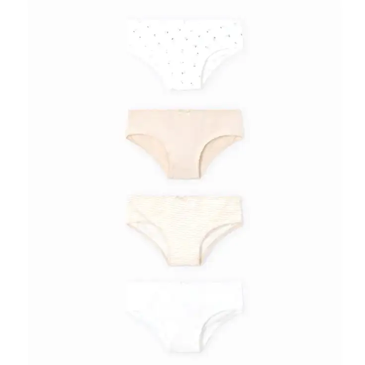 Mayoral Kız Külot Dörtlü Set Bej