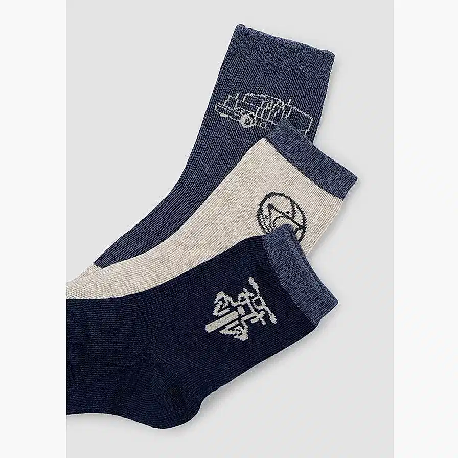Mayoral Kışlık Erkek Çorap Üçlü Set Lacivert