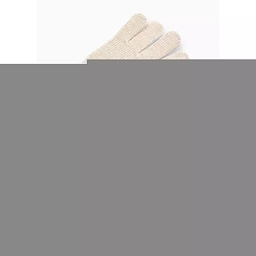 Mayoral Kışlık Kız Kürklü Örme Eldiven Bej