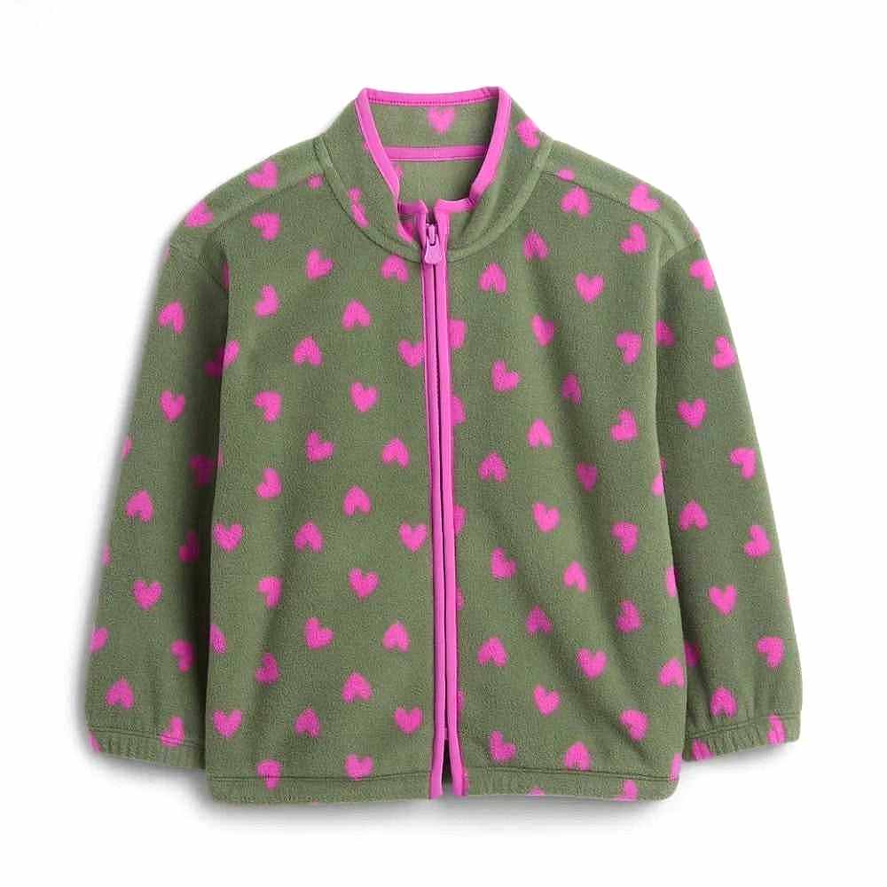 GAP Kışlık Kız Polar Ceket Yeşil