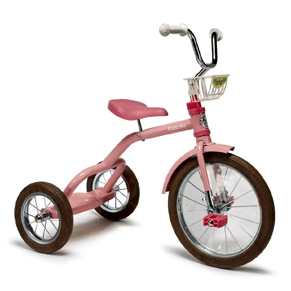 Italtrike Üç Tekerlekli Çelik Bisiklet - Pembe