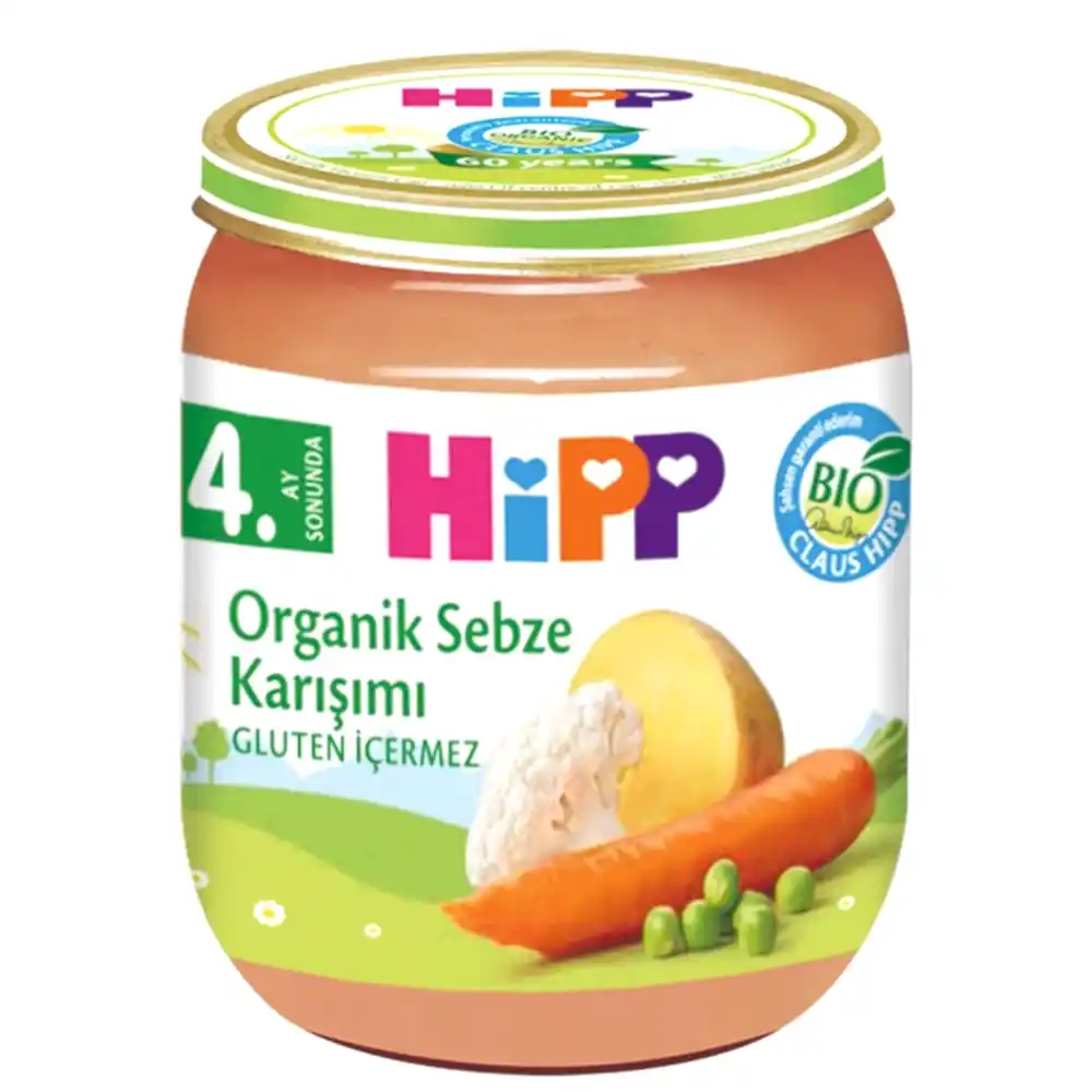 Hipp Organik Sebze Karışımı 125 gr STD