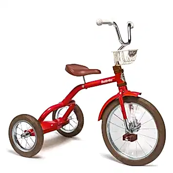 Italtrike Üç Tekerlekli Çelik Bisiklet - Kırmızı