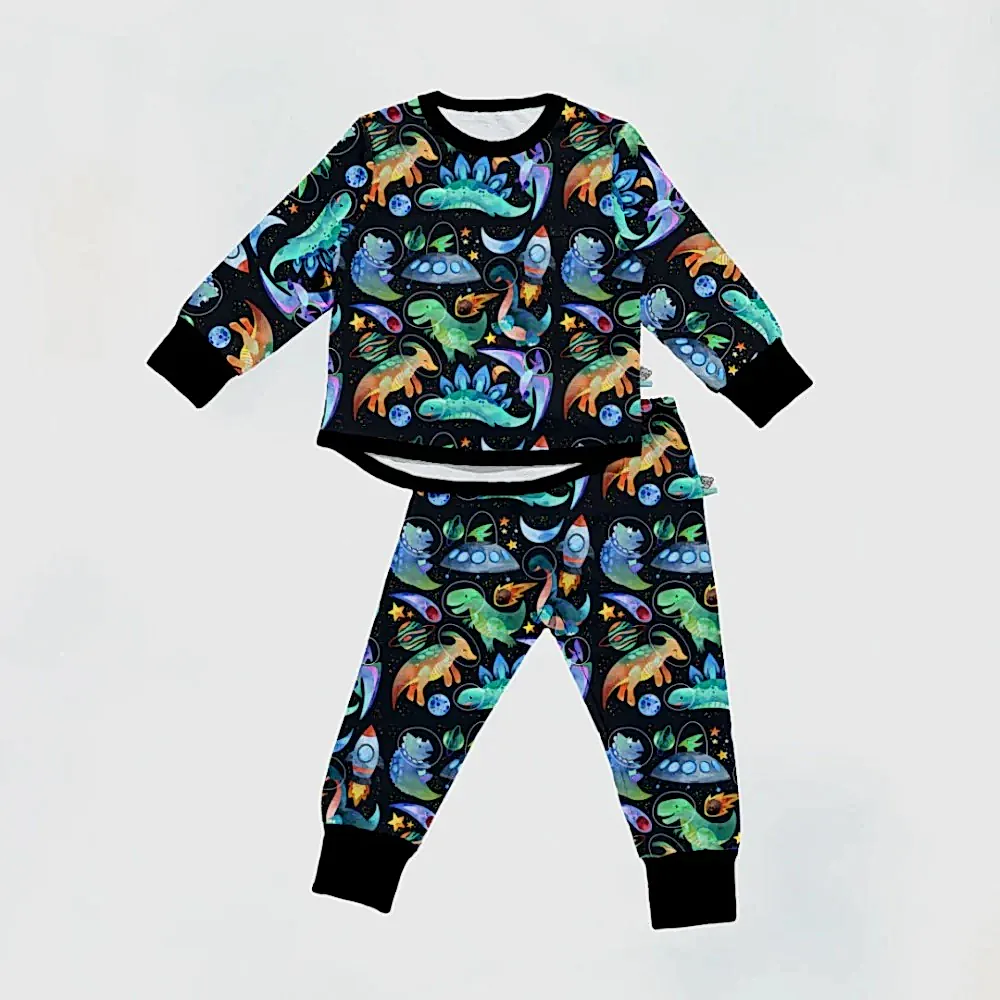 Kidzee Space Dino Pijama Takımı 1.0 Tog Lacivert