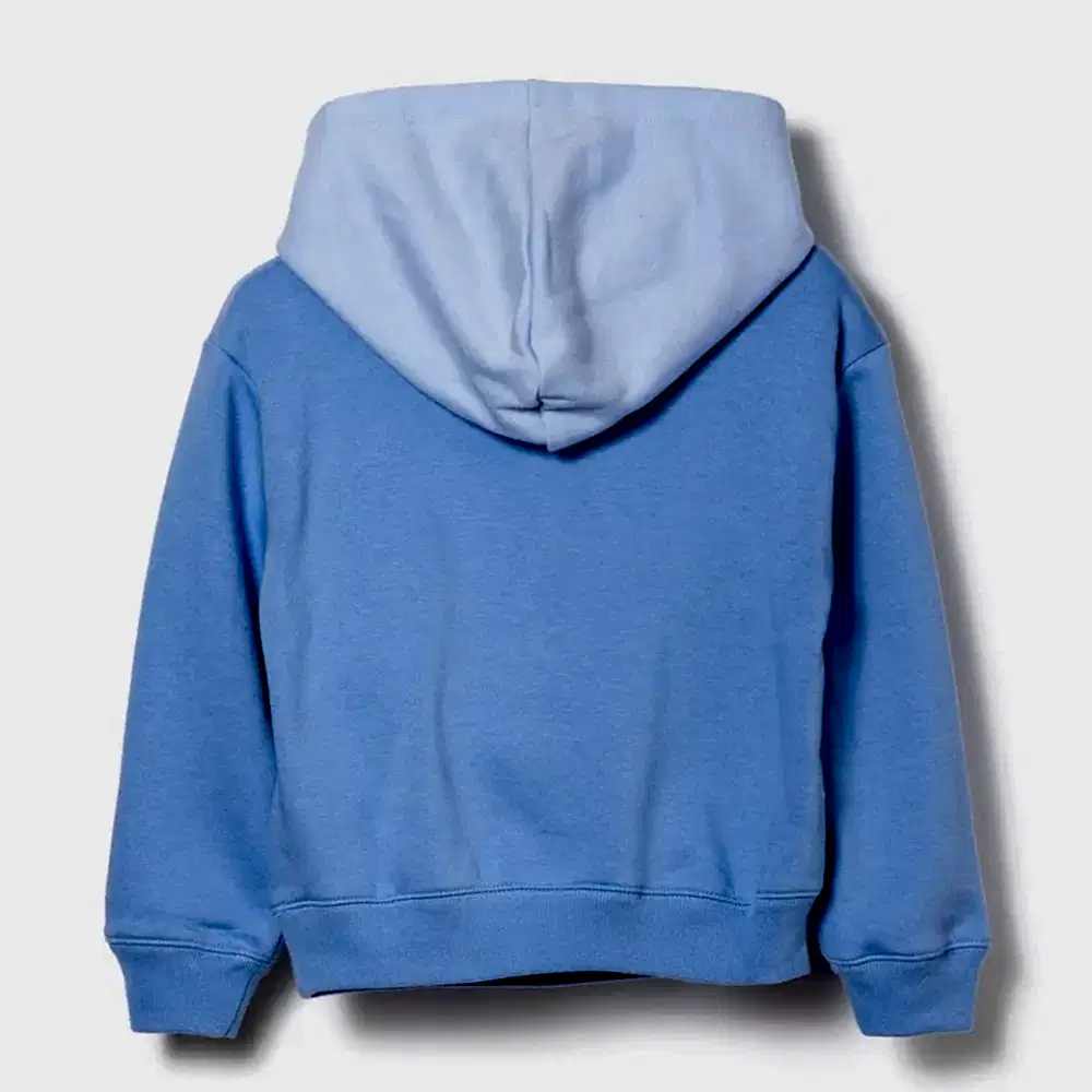 GAP Logolu Kışlık Kız Çocuk Kapüşonlu Sweatshirt Açık Mavi