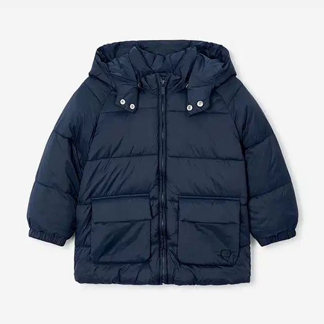 Mayoral Kışlık Erkek Basic Anorak Mont Lacivert