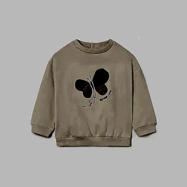 Mayoral Kışlık Kız Bebek Sweatshirt Bej