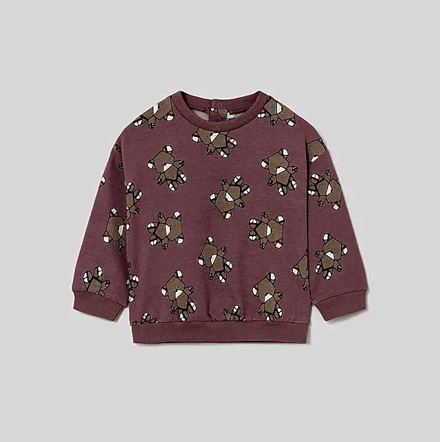 Mayoral Kışlık Kız Bebek Sweatshirt Pembe