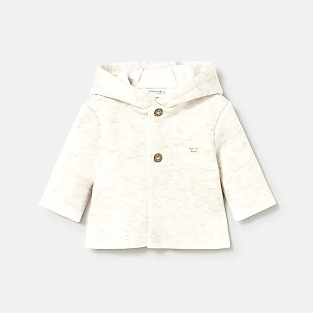 Mayoral Kışlık Erkek Bebek Kapşonlu Mont Ekru