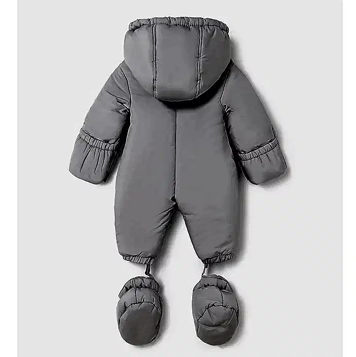 Mayoral Kışlık Bebek Astronot Kar Tulumu Gri