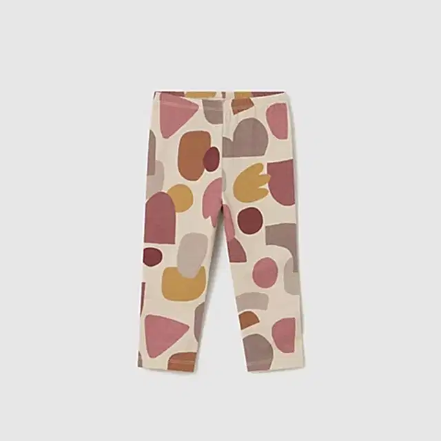 Mayoral Kışlık Kız Bebek Tayt Pantolon Bej