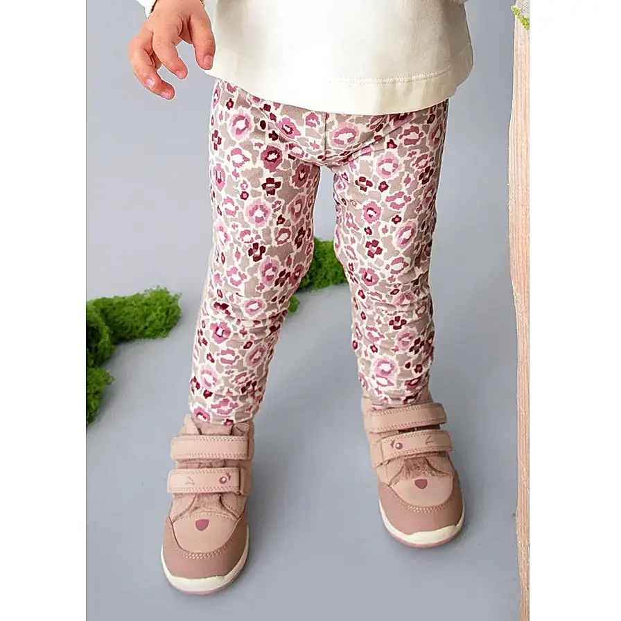 Mayoral Kışlık Kız Bebek Kürk Yelek Sweatshirt Tayt Pantolon Set Ekru