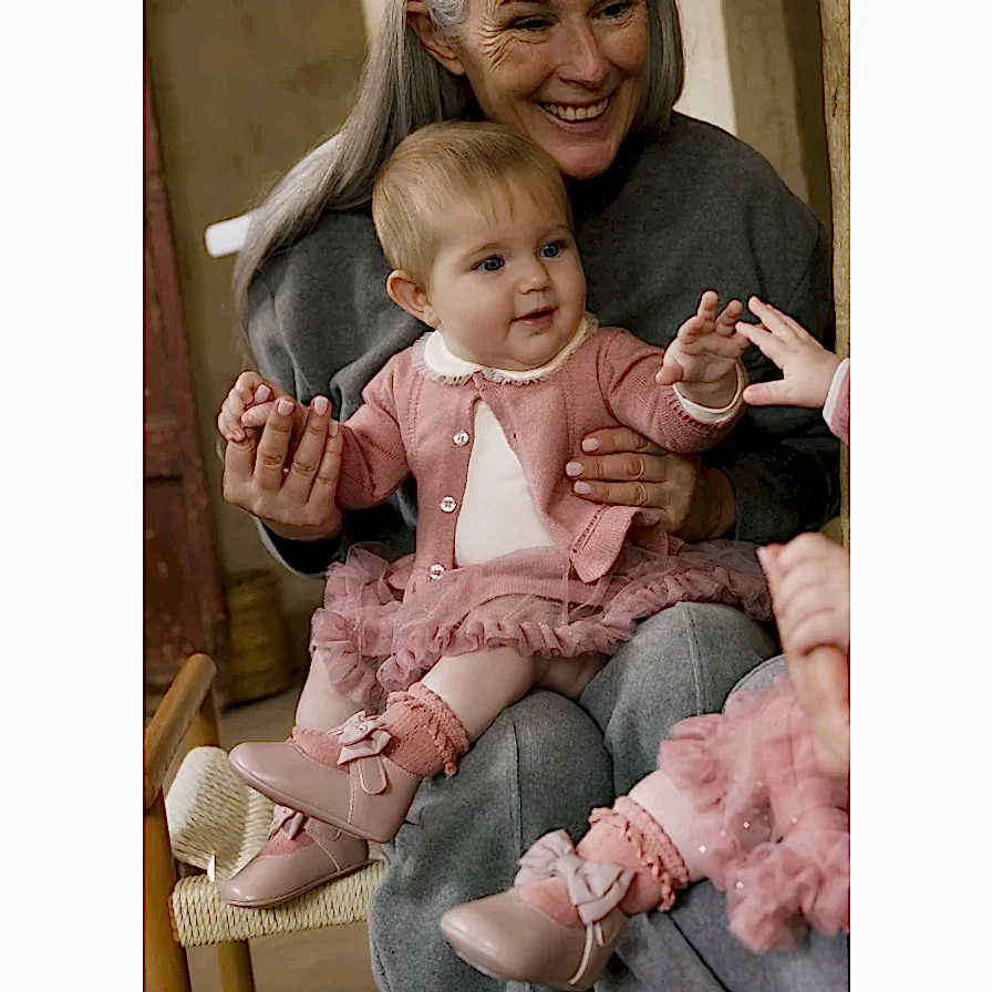 Mayoral Kışlık Kız Bebek Body Ceket Tütü Etek Set Pembe