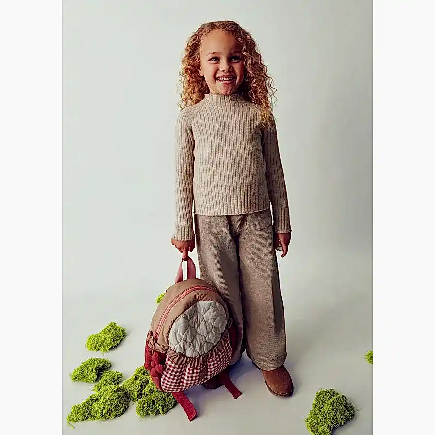 Mayoral Kışlık Kız Yarım Balıkçı Kazak Kahverengi