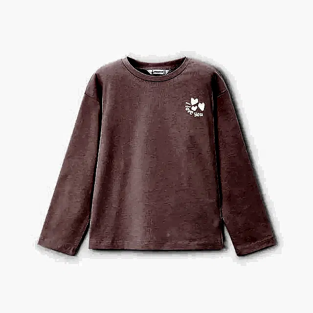 Mayoral Kışlık Kız Uzun Kol T-shirt Pembe