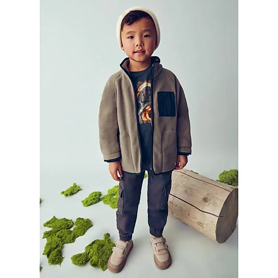 Mayoral Kışlık Erkek Polar Ceket Kahverengi