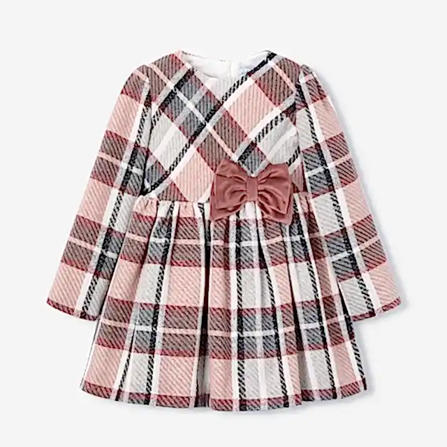 Mayoral Kışlık Kız Elbise Pembe