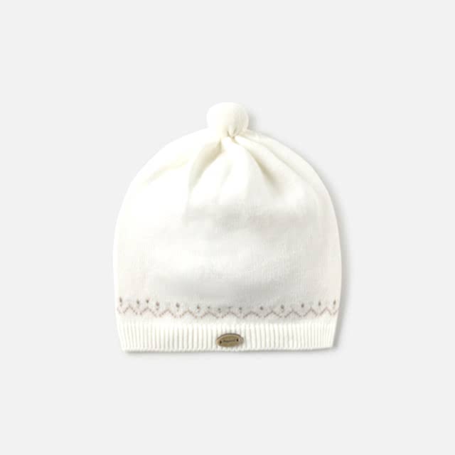 Mayoral Kışlık Erkek Bebek Örme Bere Ekru