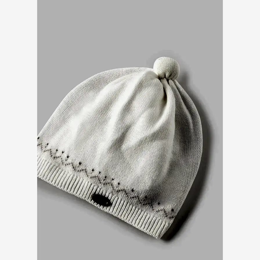 Mayoral Kışlık Erkek Bebek Örme Bere Ekru