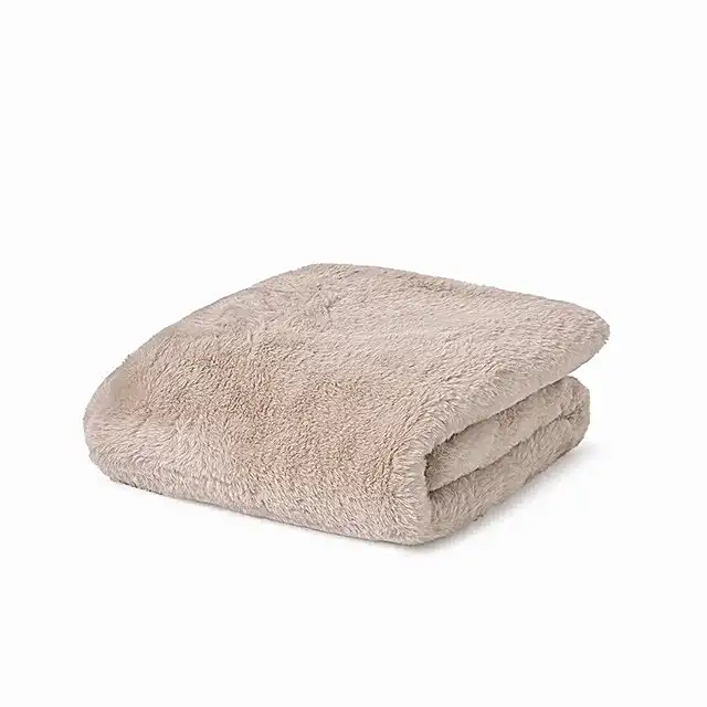 Mayoral Kışlık Bebek Kürklü Battaniye Bej