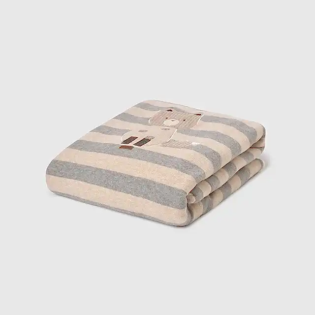 Mayoral Kışlık Bebek Kürklü Battaniye Bej