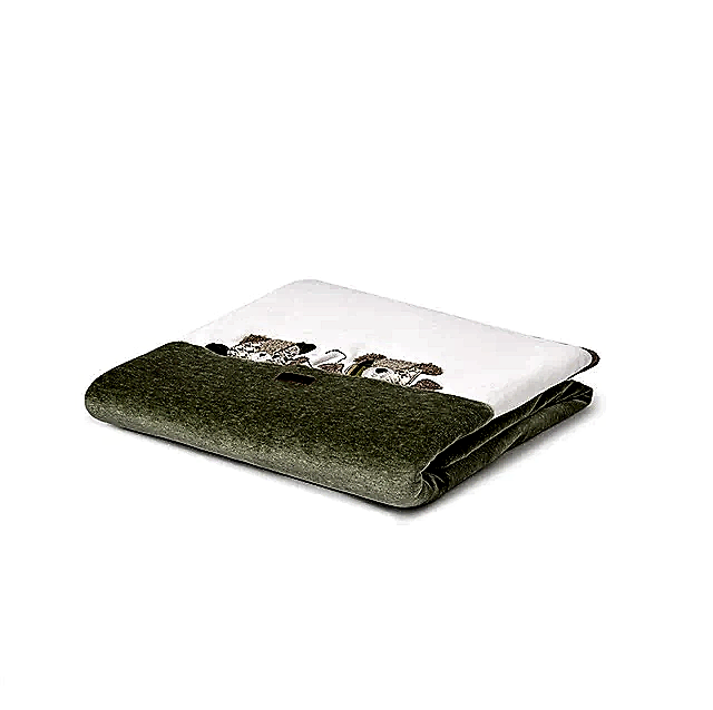 Mayoral Kışlık Bebek Kadife Battaniye Yeşil