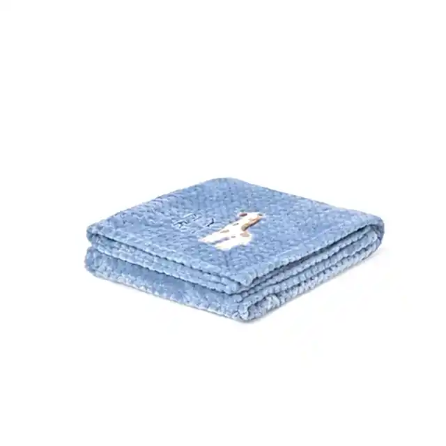 Mayoral Kışlık Bebek Kürklü Battaniye Mavi