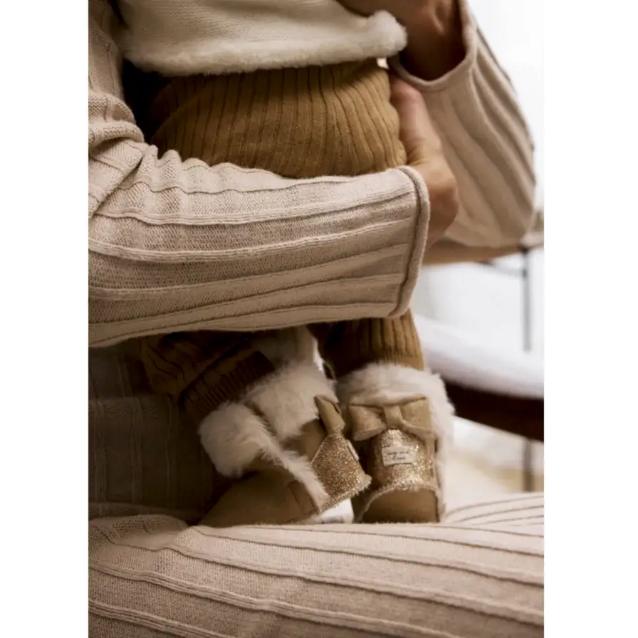 Mayoral Kışlık Kız Bebek Bot Patik Kahverengi