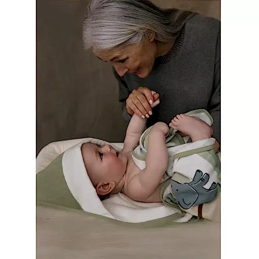 Mayoral Bebek Banyo Havlusu Yeşil