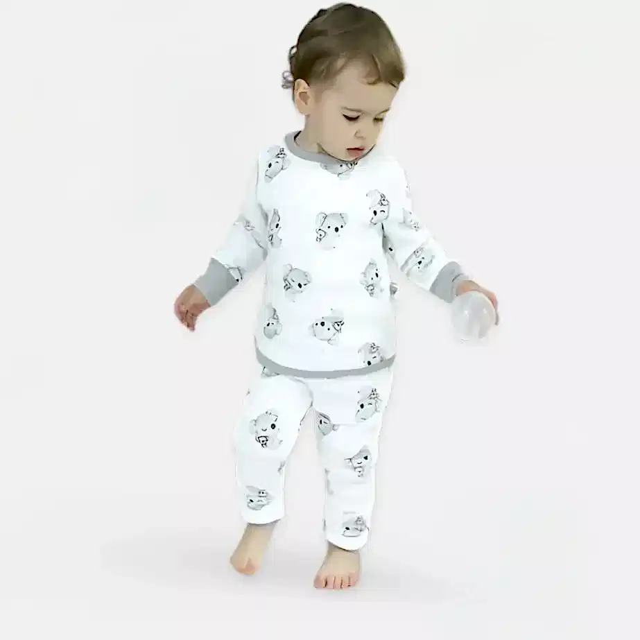 Kidzee Koala Pijama Takımı 1.0 Tog Beyaz