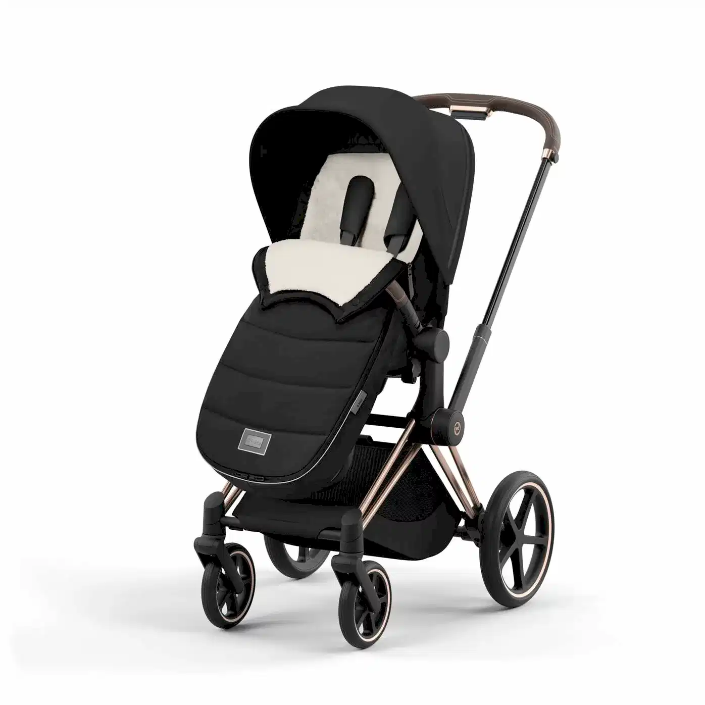 Cybex Bebek Arabası Ayak Tulumu Platinum Sephia Black