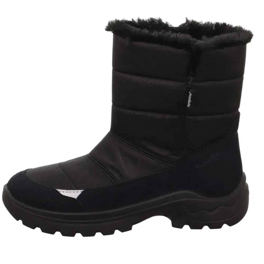 SuperFit Kışlık Kız Çocuk Aurora Bot Siyah